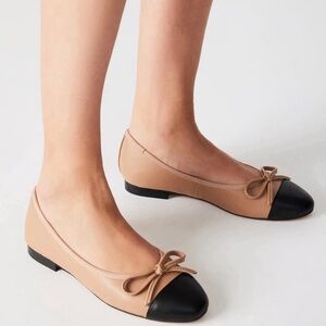 Steve Madden Ellison Ballet Flat, Leather, 7.5 New without Box